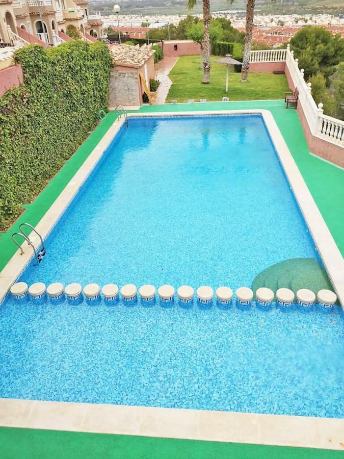 Bungalow Con Terraza, Piscina Y Vistas Al Mar Gran Alacant Exterior foto